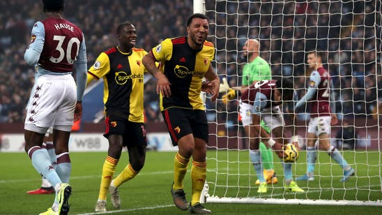 Villa scores late winner to beat Watford 2-1 in EPL
