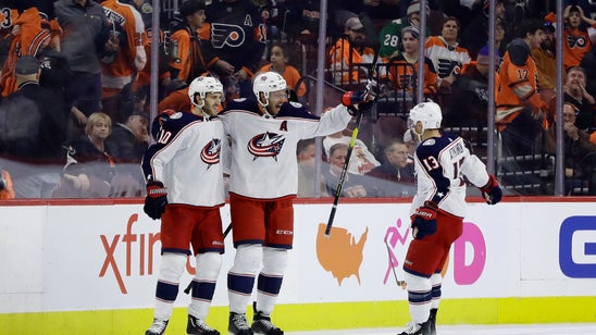 Seth Jones scores in OT to lift Blue Jackets over Flyers 4-3