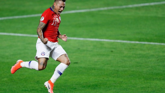 Chile begins Copa America title defense with win over Japan