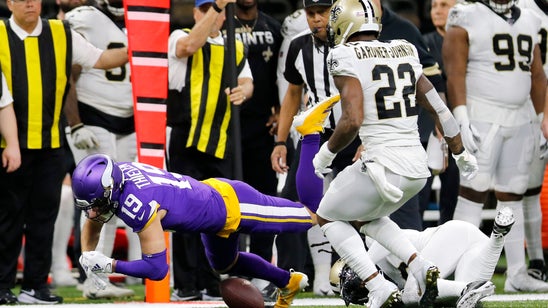 Vikings WR Adam Thielen limited in practice by ankle injury