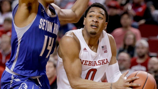 James Palmer’s 29 points lead Nebraska past Seton Hall 80-57