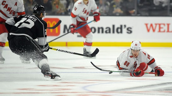 Petr Mrazek makes 31 saves, Hurricanes blank LA Kings 2-0