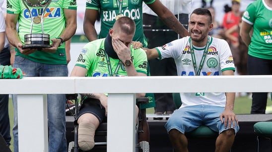A look at Chapecoense's emotional first match since devastating plane crash, in photos