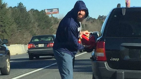 Rockies OF Blackmon runs out of gas, gets mocked by teammate