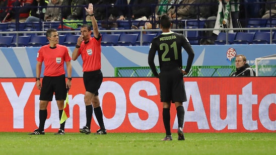 Club World Cup referee uses video replay for first time, awards penalty kick