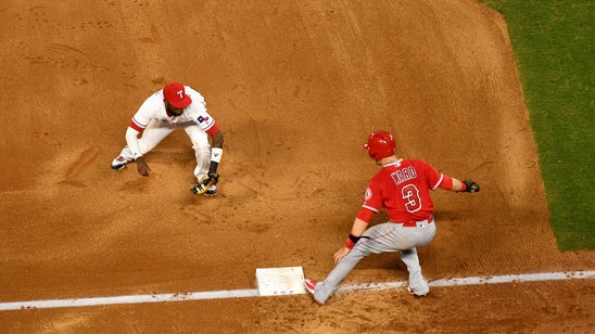 Profar starts triple play and homers, Rangers rally past LAA