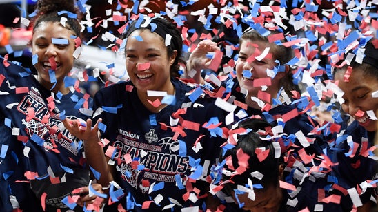 No. 2 UConn beats UCF 66-45, takes 6th straight AAC title