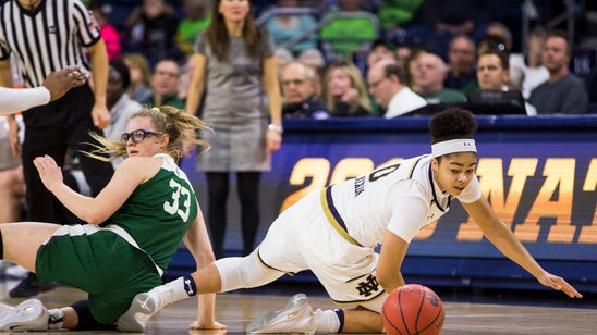 No. 2 Notre Dame women cruise past Binghamton 103-53