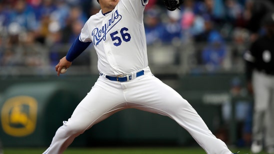 Keller pitches Royals past White Sox 5-3 in rainy opener