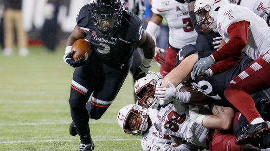 No. 17 Cincinnati beats Temple 15-13 for AAC title berth
