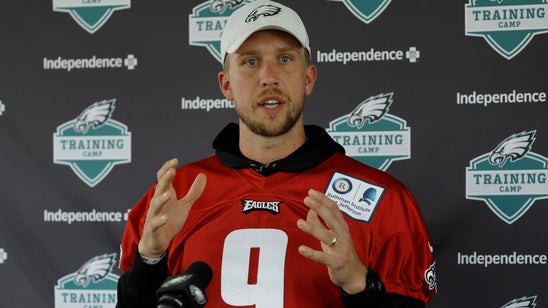 Nick Foles misses practice again because of muscle spams