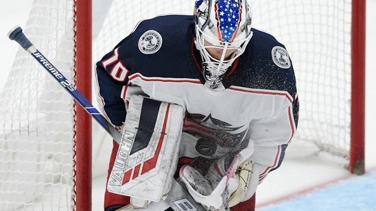 Blue Jackets goalie Joonas Korpisalo (knee) out 4-6 weeks