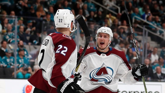 Forward-thinking: Avs defenseman Barrie chips in on offense