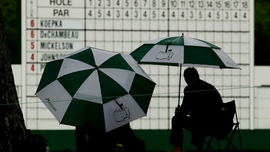 Masters Latest: Final round will be a race against the rain