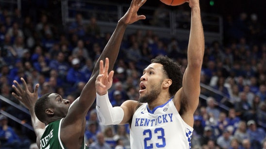 Big men help No. 9 Kentucky beat UAB 69-58