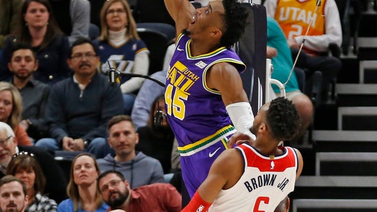 Mitchell, Ingles power Jazz to 128-124 win over Wizards