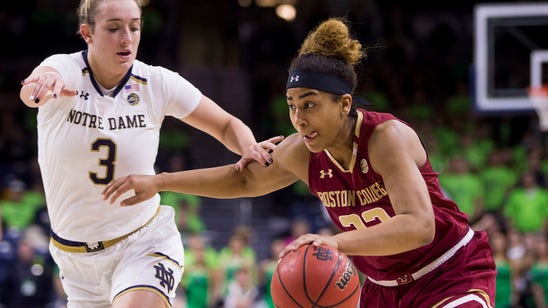 No. 1 Notre Dame women beat Boston College 92-63
