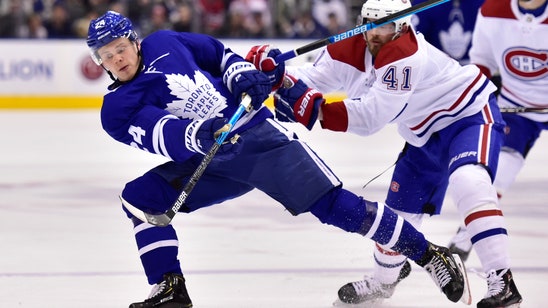 Hyman scores twice, Maple Leafs rally to beat Canadiens 6-3