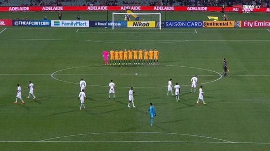 Saudi Arabian soccer team fails to honor moment of sllence for London victims