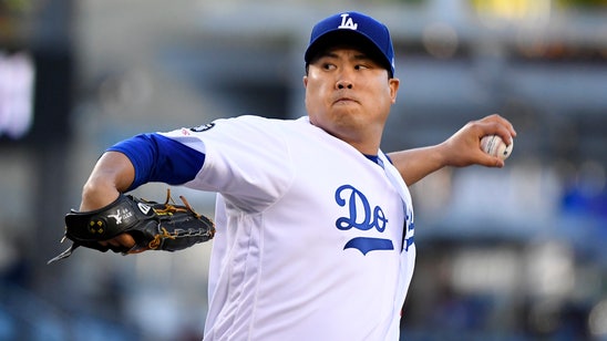 Ryu strong again as Dodgers get past Marlins 2-1
