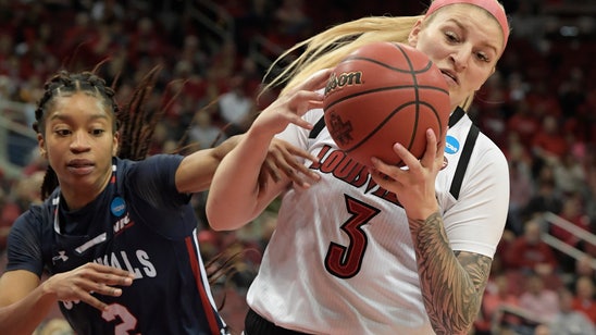 Louisville blows out Robert Morris 69-34 in women’s NCAAs