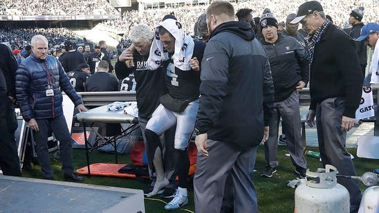 Derek Carr's broken leg spells certain end to Raiders' Super Bowl hopes