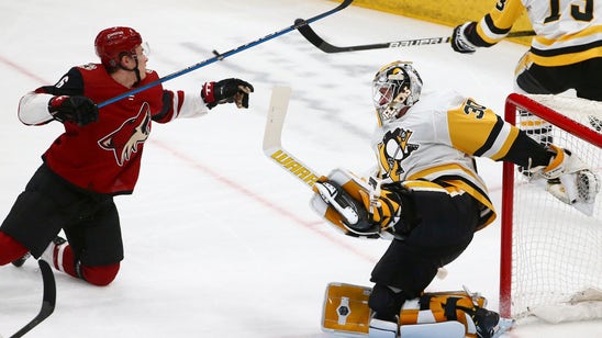 Kessel scores in overtime, Penguins beat Coyotes 3-2
