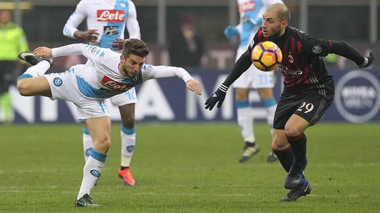 Serie A: Mertens' two assists lead Napoli to win at AC Milan