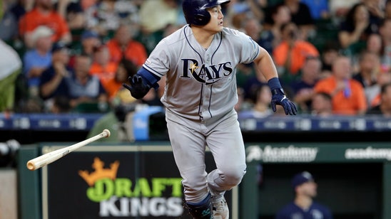 Choi hits key double, Rays rally past Astros 9-8