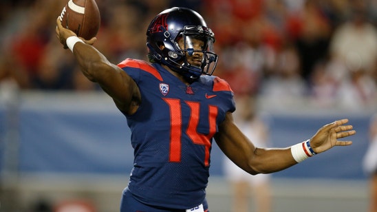 Arizona visits Oregon State with focus on Tate’s ankle