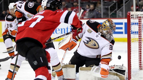 New-look Ducks, led by John Gibson in goal, beat Devils 3-2