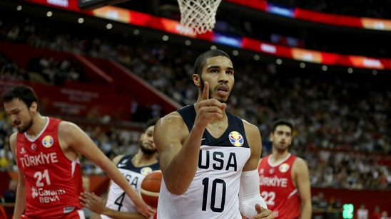 US forward Jayson Tatum to miss 2 games with ankle sprain