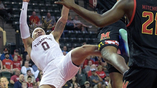 Cowan scores 30, No. 5 Maryland rallies to beat Temple 76-69