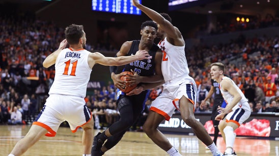 Barrett, 3s lead No. 2 Duke past No. 3 Virginia, 81-71