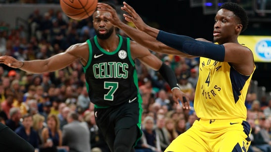 Victor Oladipo’s 3-pointer sends Pacers past Celtics 102-101
