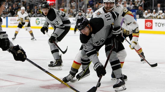 Toffoli scores in overtime to lift Kings past Vegas 4-3