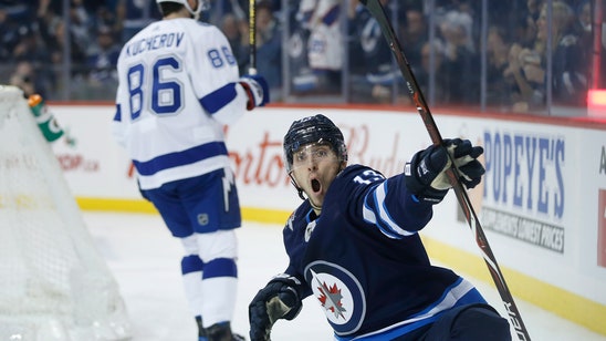 Scheifele scores in OT, sends Jets past Lightning 5-4