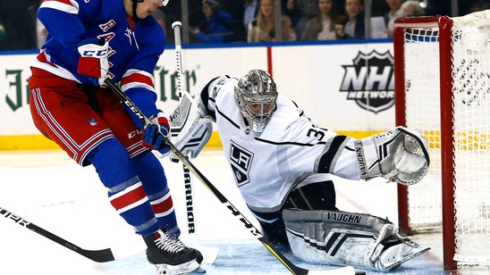 Toffoli’s overtime goal lifts Kings past Rangers 4-3