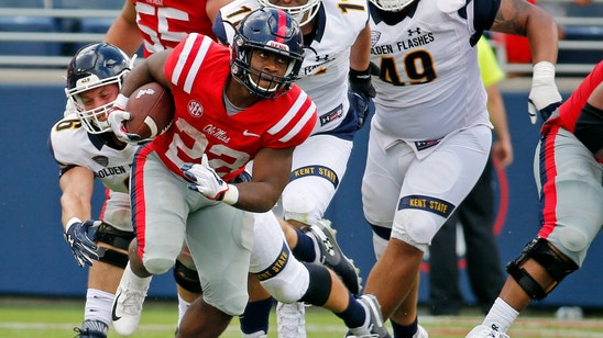 Mississippi rallies in second half, beats Kent St 38-17