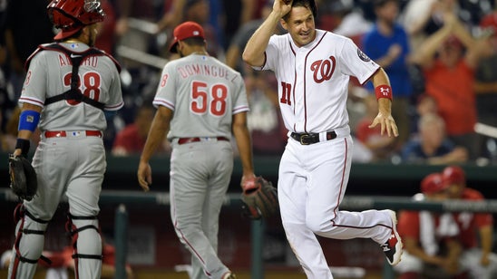 Zimmerman hits 2-run HR in 9th, Nationals beat Phillies 8-7