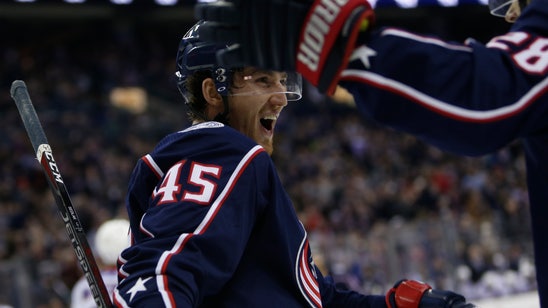 Foligno leads scoring flurry, Blue Jackets beat Rangers 7-5