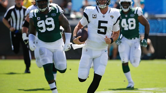 Bortles tosses 2 TD passes Jags handle Darnold, Jets 31-12