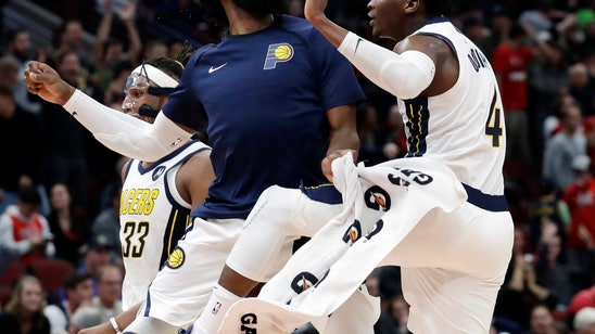 Victor Oladipo hits late 3, Pacers beat Bulls 119-116 in OT