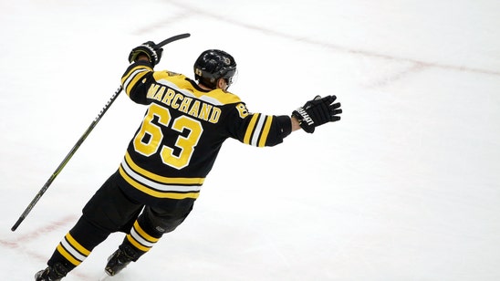 Marchand’s OT goal lifts Bruins over Avalanche 2-1