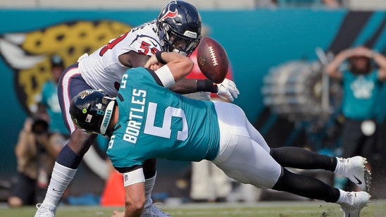 Bortles benched, Jaguars implode after 20-7 loss to Texans