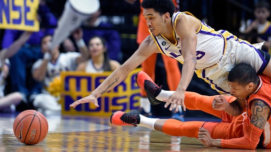 Waters, Mays lead No. 21 LSU past Auburn, 83-78