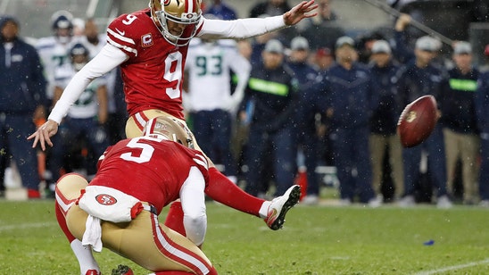 49ers sign K Robbie Gould to 4-year contract