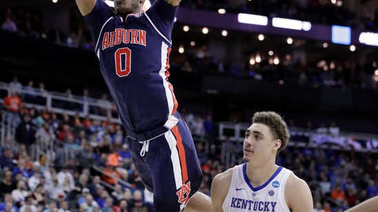 Auburn tops Kentucky 77-71 in OT for first Final Four trip