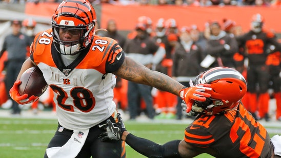 Bengals' Mixon enjoying resurgence as Patriots await