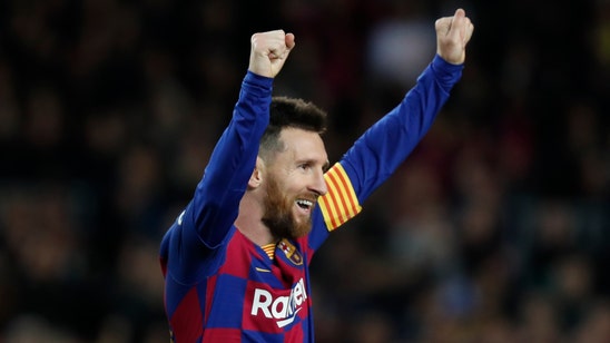 Messi hat trick helps Barcelona halt winless sequence